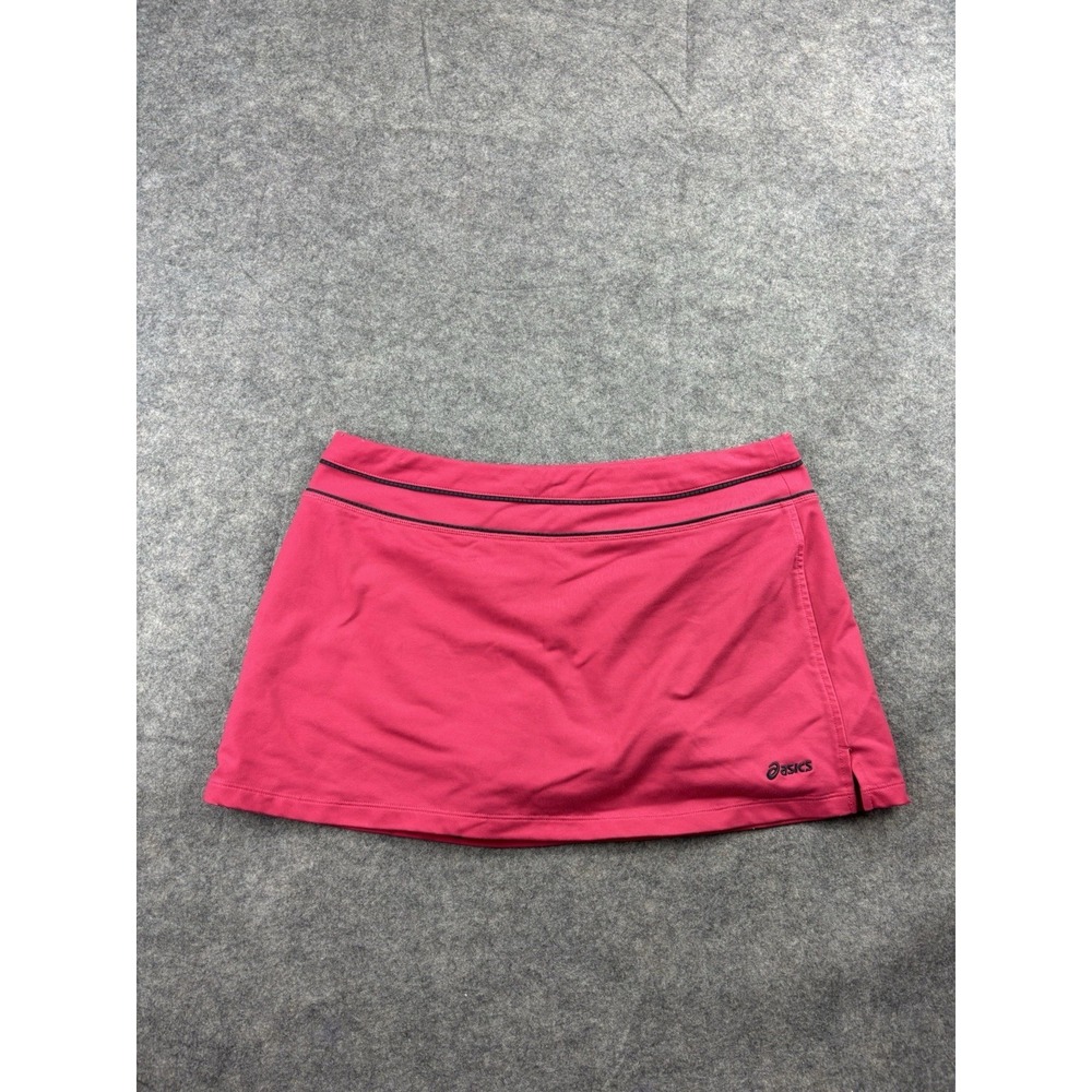 Asics Women's M Abby Tennis Golf Skort Pink Mini Skirt Preppy Y2K 00s Sporty